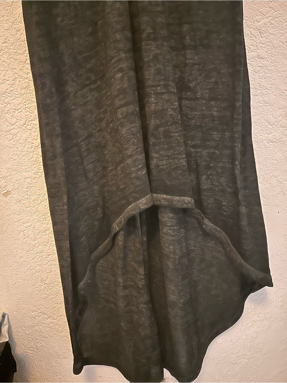 ATHLETA Sports Sleeveless Black HI-LOW Dress Sheer Yoke. FIT XS-S Tagged XS - Picture 5 of 6
